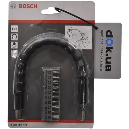 Набор бит Bosch 2608522377 10 шт.