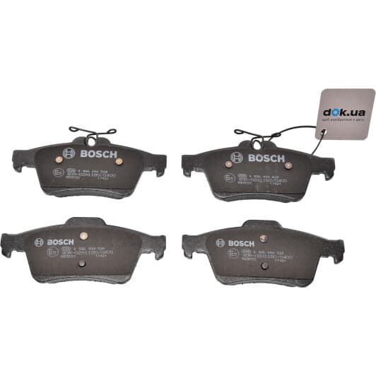 0 986 494 528 Bosch Гальмівні колодки