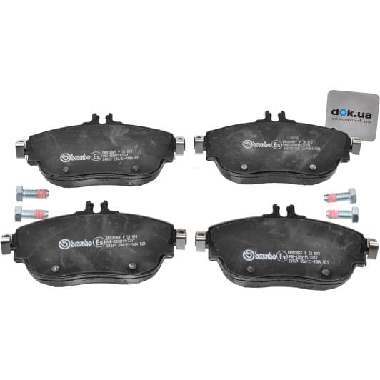 P 50 093 Brembo Гальмівні колодки