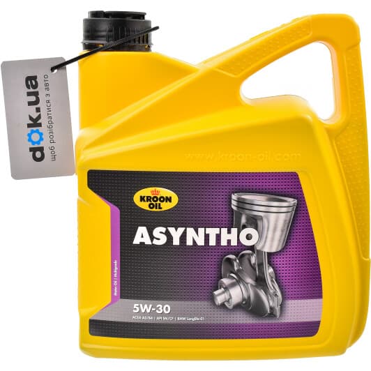 Kroon Oil Asyntho 5W-30 (4 л) моторна олива
