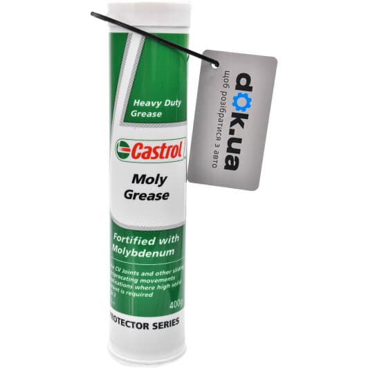 Castrol Moly Grease літієве мастило, 400 мл (MOLYG04KG)