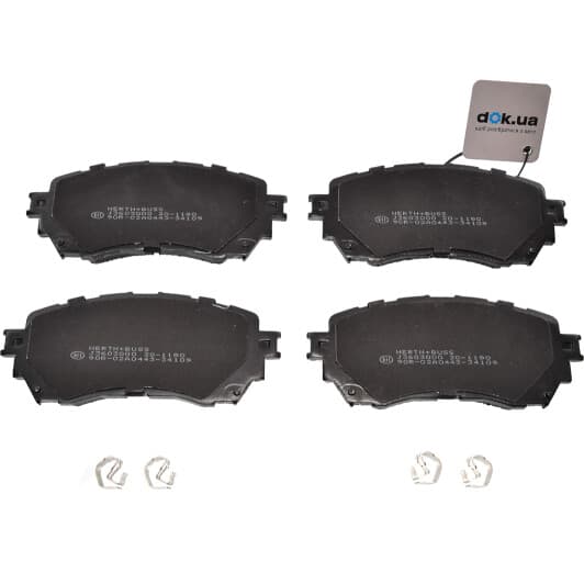 J3603000 Herth+Buss Тормозные колодки для Mazda 6