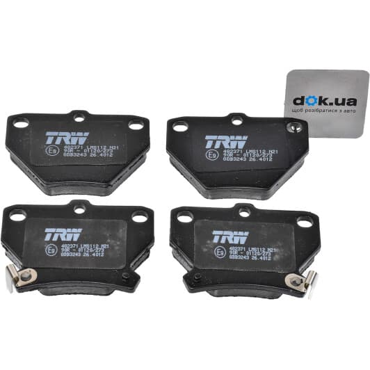 GDB3243 TRW Тормозные колодки