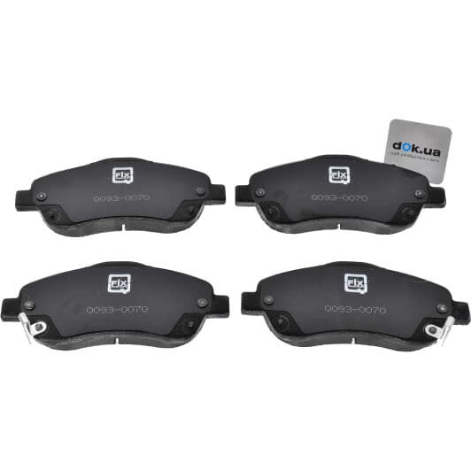 Q0930070 Q-Fix Тормозные колодки