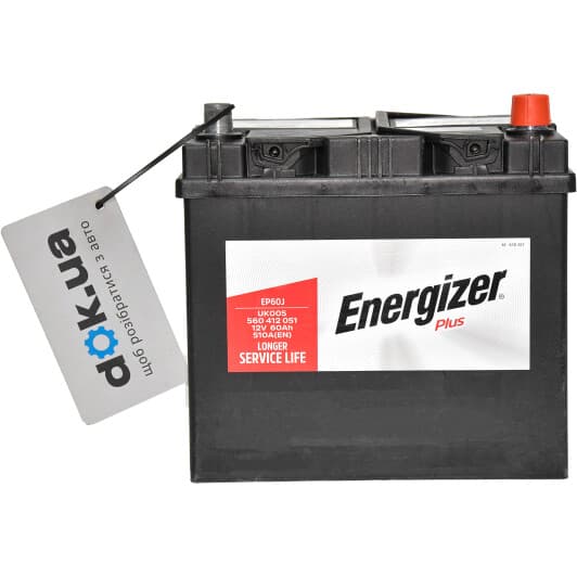 Аккумулятор Energizer 6 CT-60-R Plus 560412051