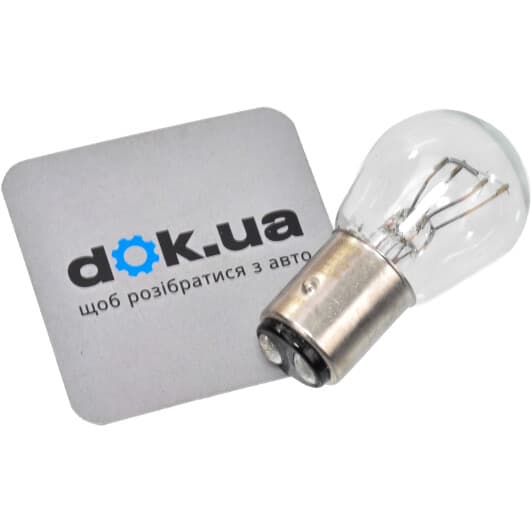 Автолампа Renault / Dacia P21/5W BAY15d 21 W прозора 7703097179