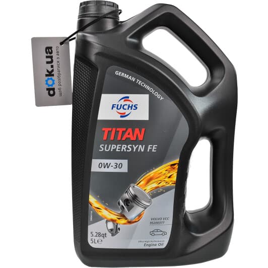 Fuchs Titan Supersyn FE 0W-30 (5 л) моторна олива