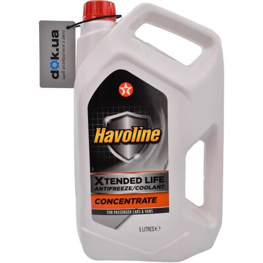 Texaco Havoline Xtended Life красный 5 л концентрат антифриза