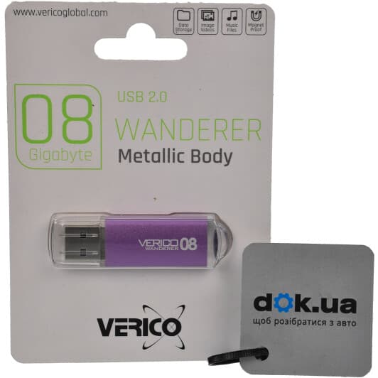 Флешка Verico Wanderer 8 ГБ 1UDOVM4PE83NN
