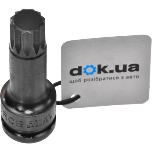 Торцевая головка с битой Force 24807818 M18 1/2"