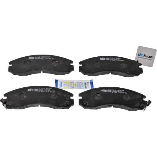 140979 Icer Гальмівні колодки