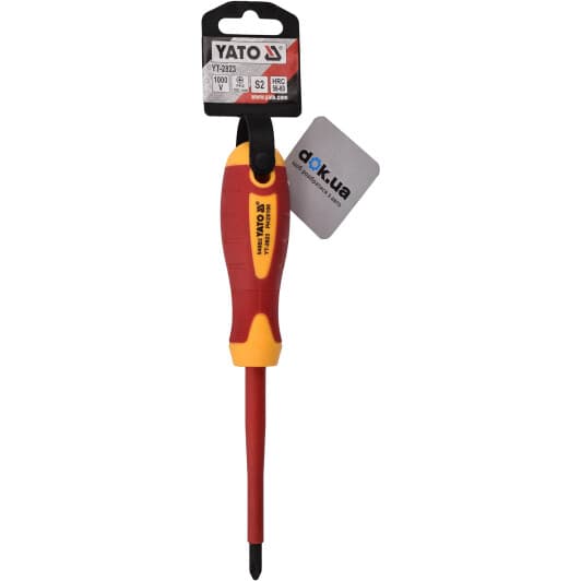 Отвертка диэлектрическая Yato YT-2823 PH 2