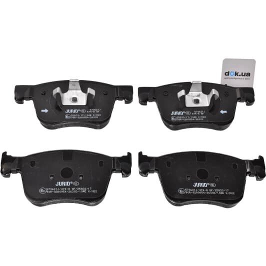 573621j Jurid Гальмівні колодки