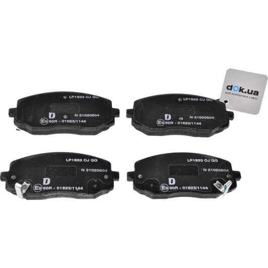 LP1933 Delphi Тормозные колодки