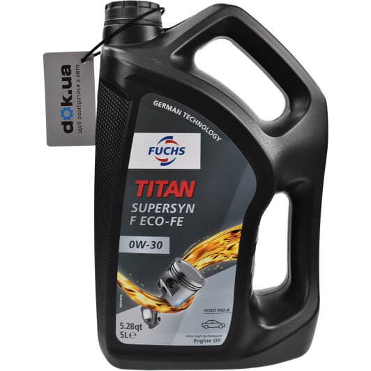 Fuchs Titan Supersyn F Eco-FE 0W-30 (5 л) моторное масло