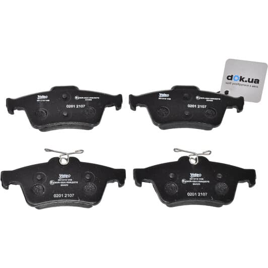 301019 Valeo Тормозные колодки