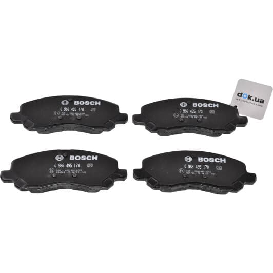 0 986 495 170 Bosch Тормозные колодки