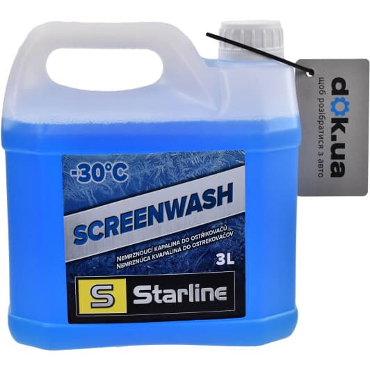 Омивач скла Starline зимовий -30 °С (3 л)