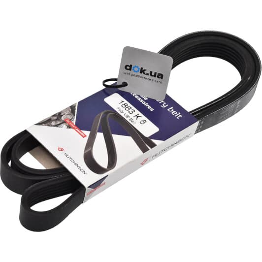 1863 K 6 Hutchinson Поліклиновий ремінь