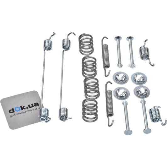 1050777 OJD (Quick Brake) Монтажний комплект барабанних гальмівних колодок