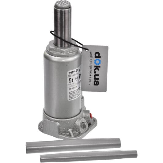 Домкрат Vorel бутылочный гидравлический 5 т 80032