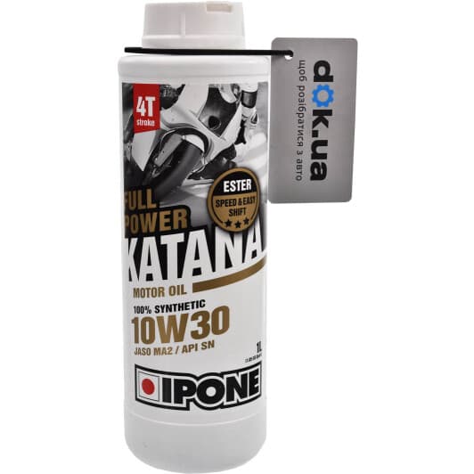 Ipone Full Power Katana 10W-30 моторное масло 4T для генератора