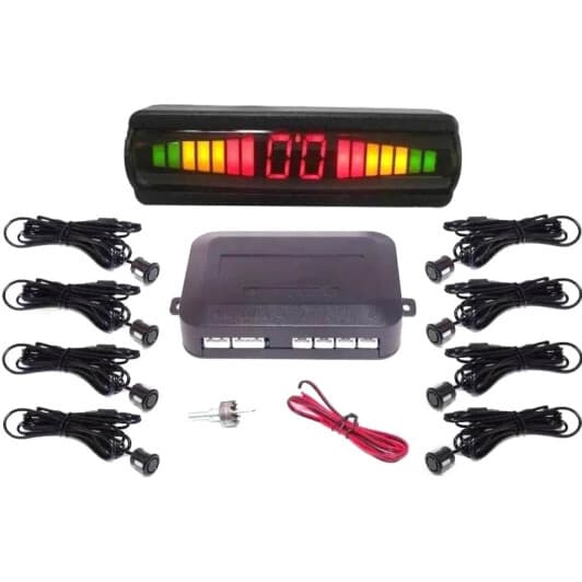 Парктронік Baxster PS-818-11 з чорними датчиками 8 шт.