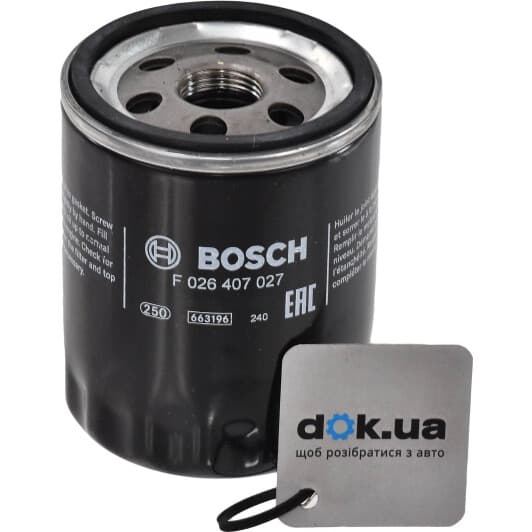 F 026 407 027 Bosch Оливний фільтр