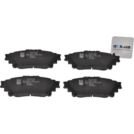 ADT342186 Blue Print Тормозные колодки