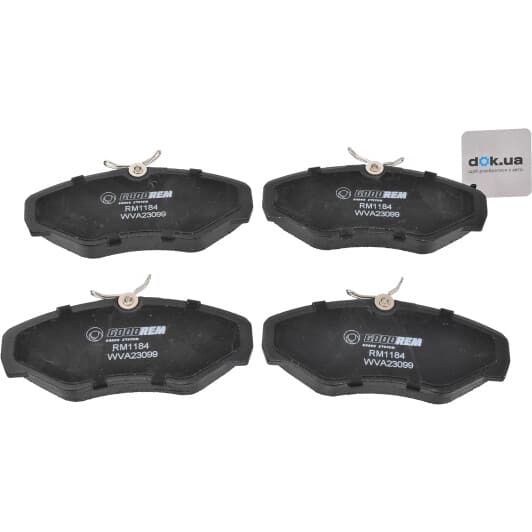 rm1184 Goodrem Тормозные колодки