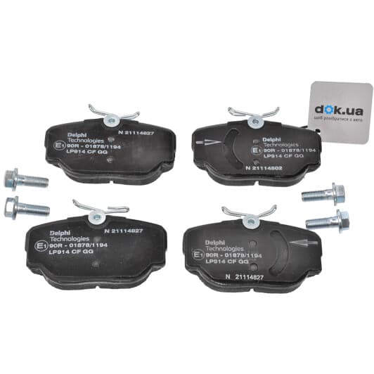 LP914 Delphi Тормозные колодки