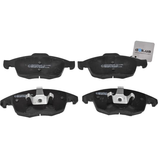 B111081 Denckermann Тормозные колодки