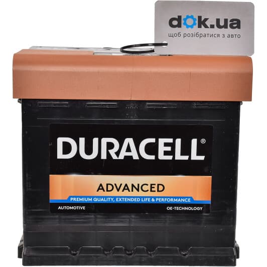 Аккумулятор Duracell 6 CT-50-R Advanced DA50