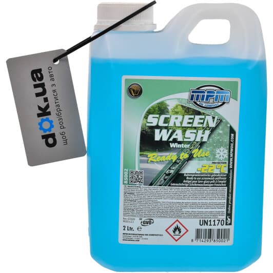 Омивач скла MPM зимовий -22 °С (2 л)