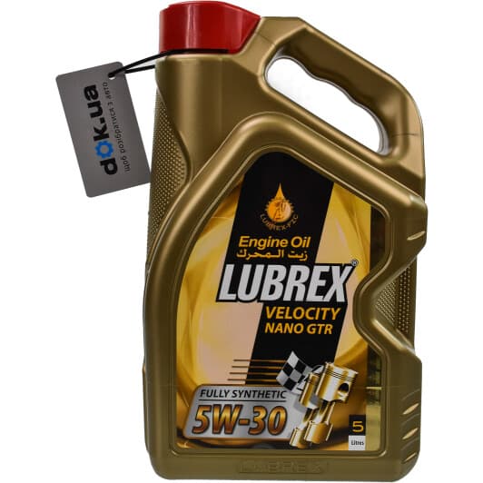 Lubrex Velocity Nano GTR 5W-30 (5 л) моторна олива