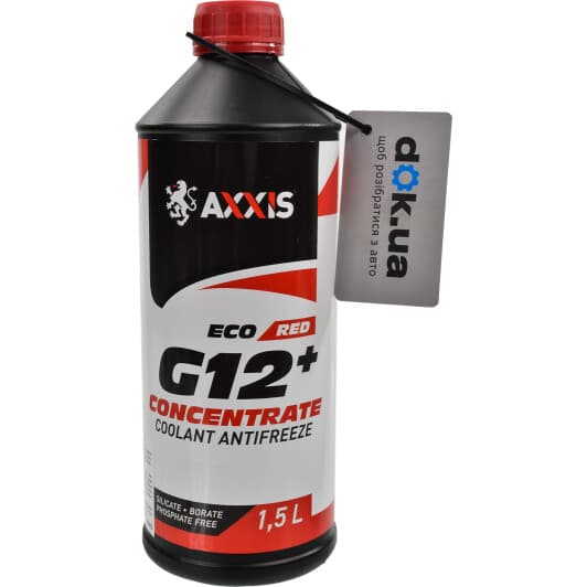 Axxis Concentrate ECO G12+ червоний концентрат антифризу