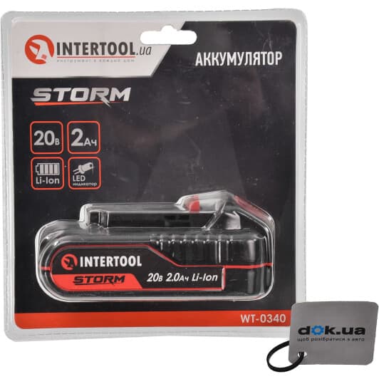 Аккумуляторная батарея Intertool WT-0340