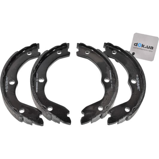 0 986 487 698 Bosch Колодки ручника для Nissan X-Trail