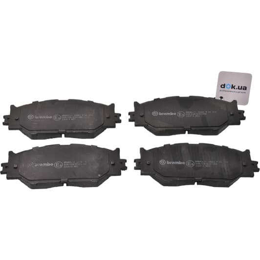 P 83 074 Brembo Гальмівні колодки для Lexus IS