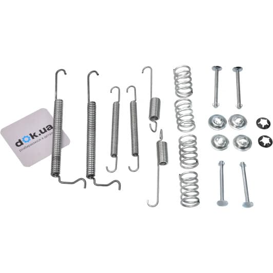 0629Q A.B.S. Монтажный комплект барабанных тормозных колодок