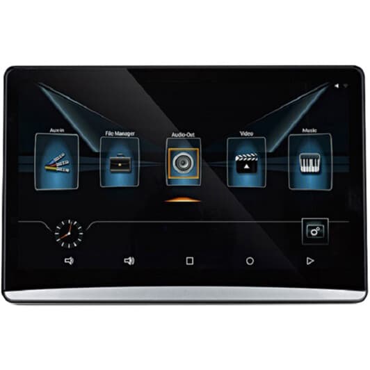 Монитор в авто Vitol AHM1062T черный+серый