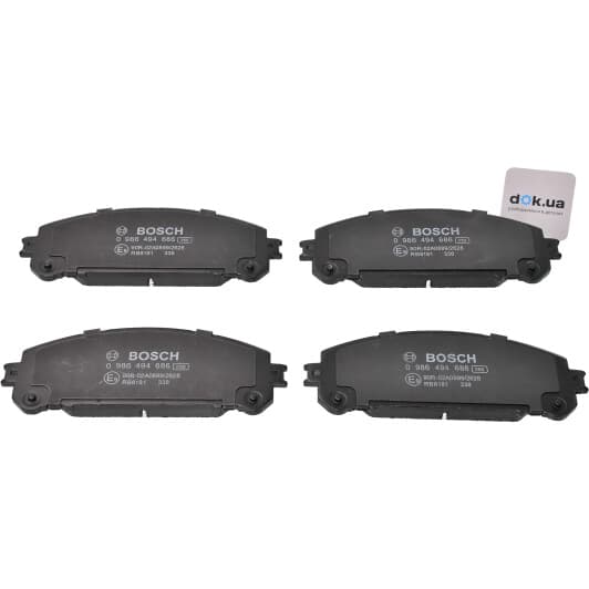 0986494686 Bosch Гальмівні колодки
