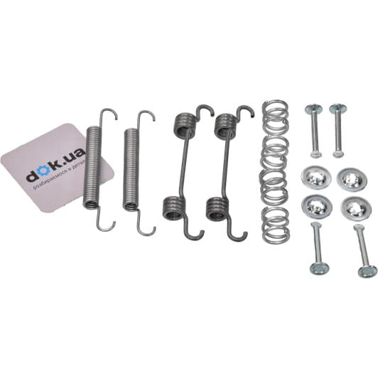 LY1381 Delphi Монтажный комплект барабанных тормозных колодок