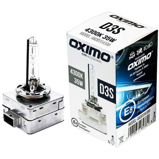 Автолампа Oximo D3S P32d-2 35 W AKOD3S4300