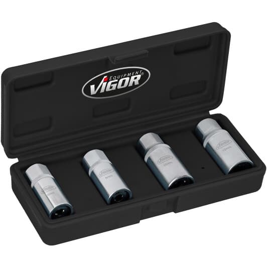 Набор торцевых головок Vigor v64124 1/2" (5 пр.)