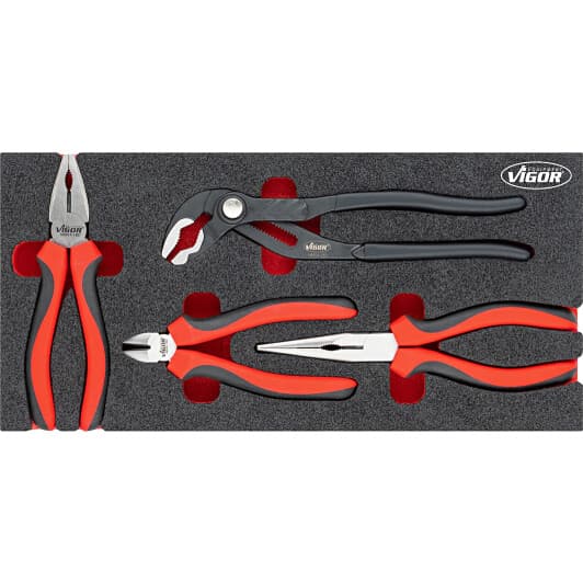 Набор инструментов Vigor V5633N 4 ед.