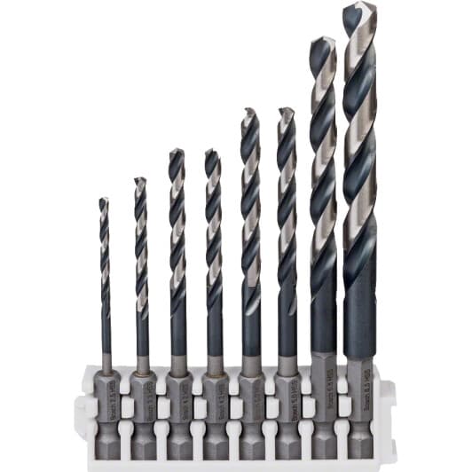 Набор сверл Bosch спиральных по металлу Impact Control 2608577140 2.5-8.5 мм 8 шт.