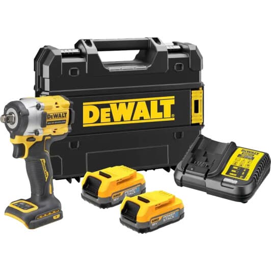 Гайковерт аккумуляторный DeWALT DCF921E2T (2 аккумулятора + ЗУ + чехол)