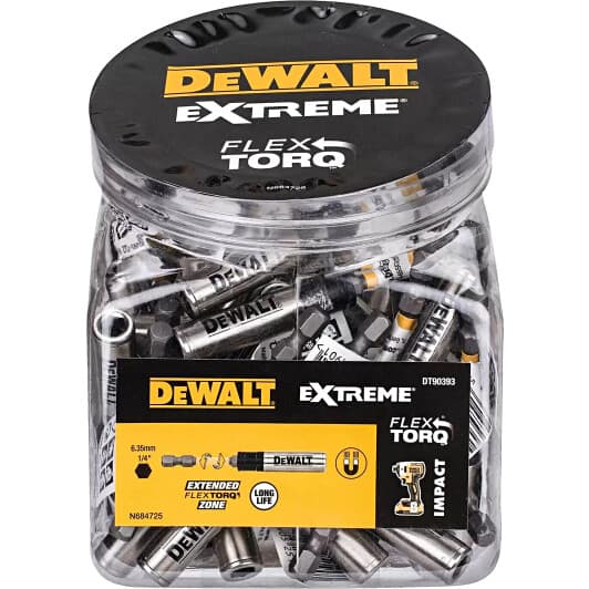 Набор держателей бит DeWALT Extreme FlexTorq DT90393_50 50 шт.