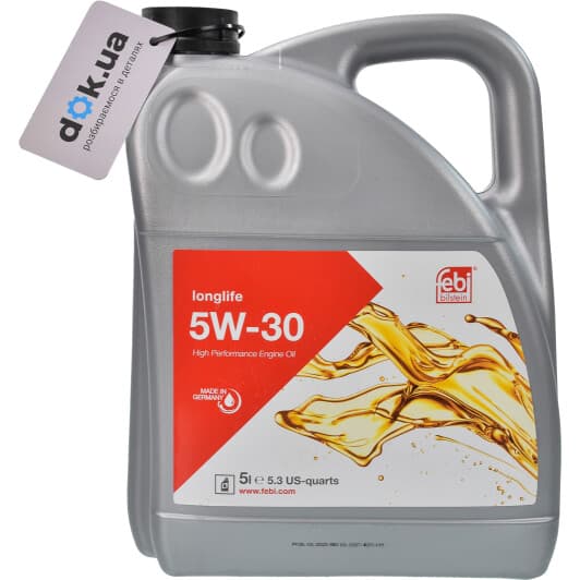 Febi LongLife 5W-30 (5 л) моторна олива